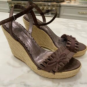 Nordstrom Brown Wedges